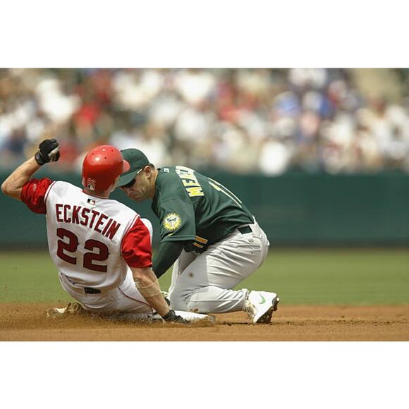 Anaheim Angels 2002 RAWLINGS Vest 3rd Authentic jersey 44 L white Alt MLB vtg - Picture 11 of 14